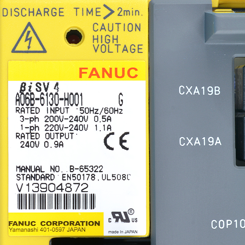 factory Outlets for Okuma Io - Fanuc drives A06B-6130-H001 Fanuc biSV 4 Servo– Weite detail pictures